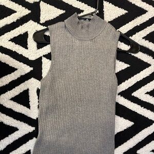 Gray Sweater Tank